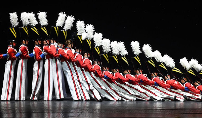 The Rockettes խմբի սուրբծննդյան ներկայացումը` լուսանկարներով