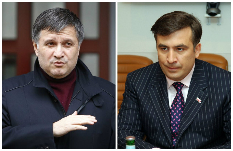 Арсен Аваков подает в суд на Михаила Саакашвили