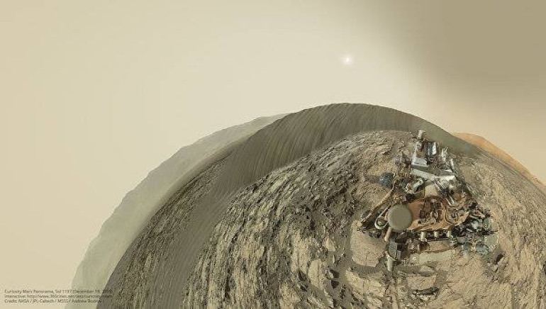 Curiosity-ն նոր լուսանկար է հրապարակել Մարսից (լուսանկարներ)