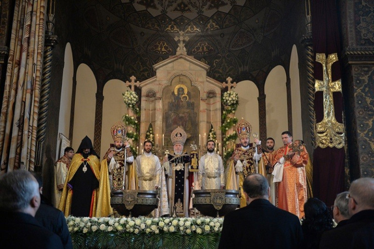 Ջրօրհնեքի Խաչի կնքահայրն է ԼՂՀ ՊԲ գնդապետ Ջալալ Հարությունյանը