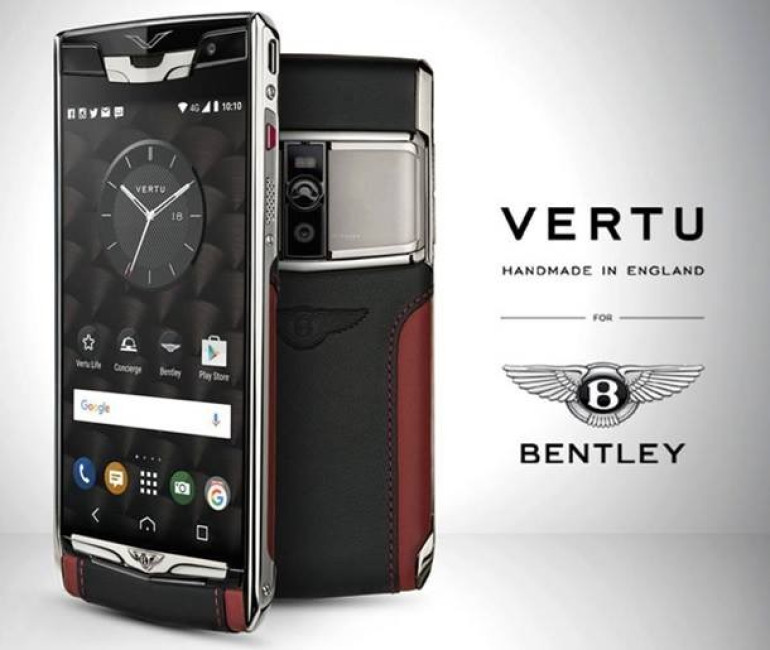 Vertu-ն պրեմիում դասի նոր սմարթֆոն կթողարկի Bentley-ի հետ համատեղ (լուսանկարներ)