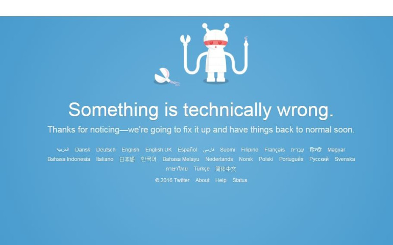 Twitter-ի աշխատանքը խափանվել է