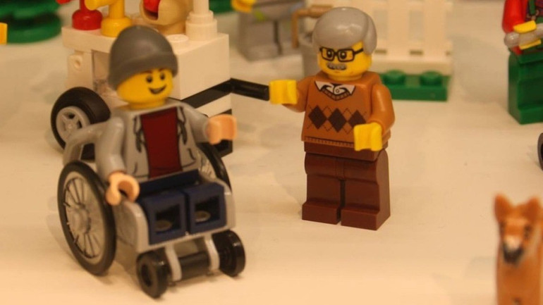 Lego unveils its first minifigure on wheelchair