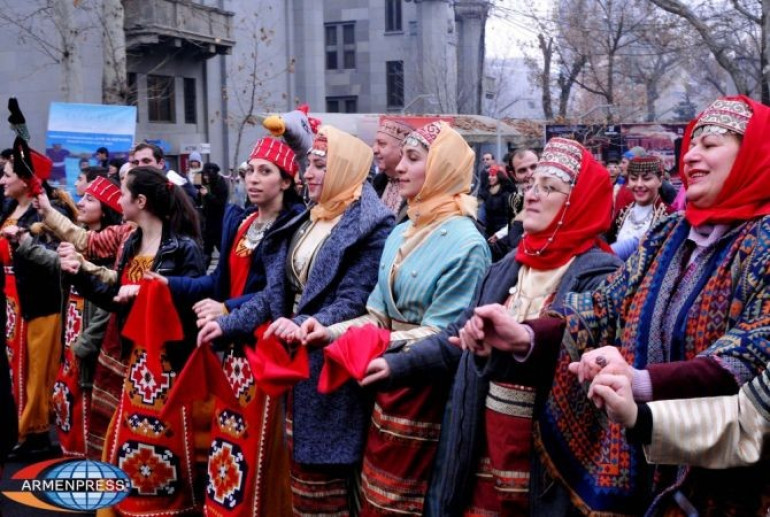 Ազատության հրապարակում նշվեց Մեծ պահքին նախորդող Բուն Բարեկենդանը (լուսանկարներ)