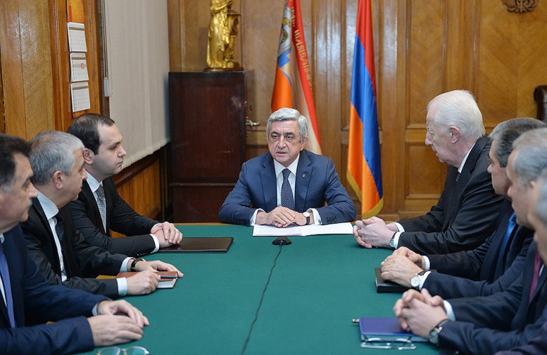 Նախագահը ներկայացրել է ՀՀ ԱԱԾ նորանշանակ տնօրենին