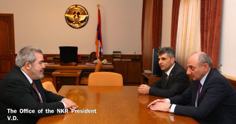 ԼՂՀ Նախագահը Հրանտ Մարգարյանի հետ քննարկել է ԼՂ խնդրի կարգավորմանն առնչվող հարցեր