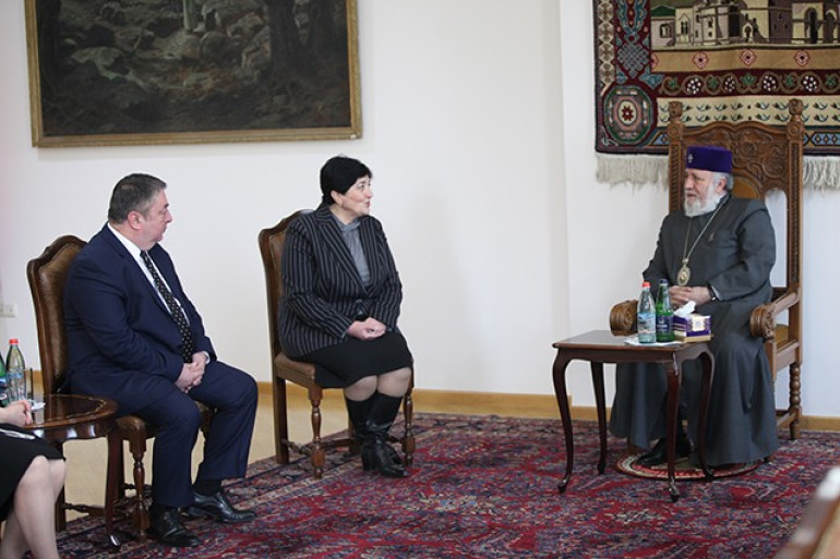 Գարեգին Բ կշարունակի իր աջակցությունը հայ-վրացական կապերի առավել զորացմանը
