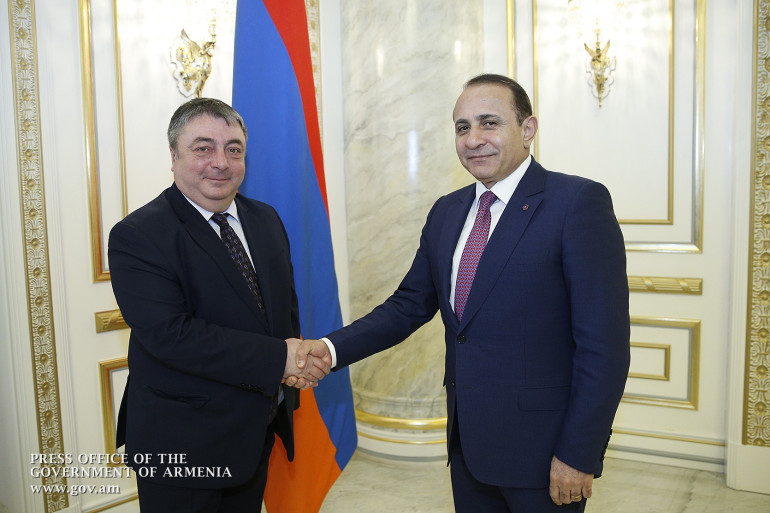 Վարչապետը հրաժեշտի հանդիպում է ունեցել ՀՀ-ում Վրաստանի դեսպանի հետ
