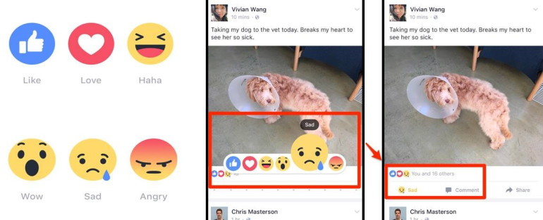 Like, Haha, Wow, Sad or Angry: Facebook adds five new emoticons for users,