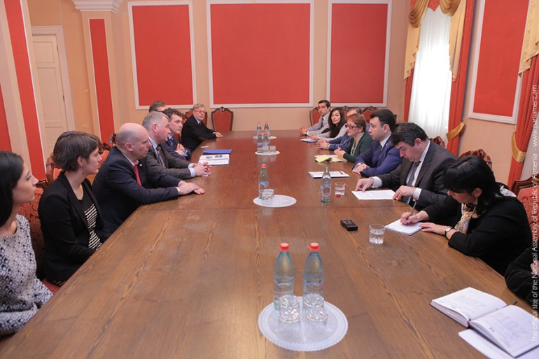 Էդուարդ Շարմազանովն ընդունել է Բելգիայի և Ֆլանդրիայի խորհրդարանականների պատվիրակությանը