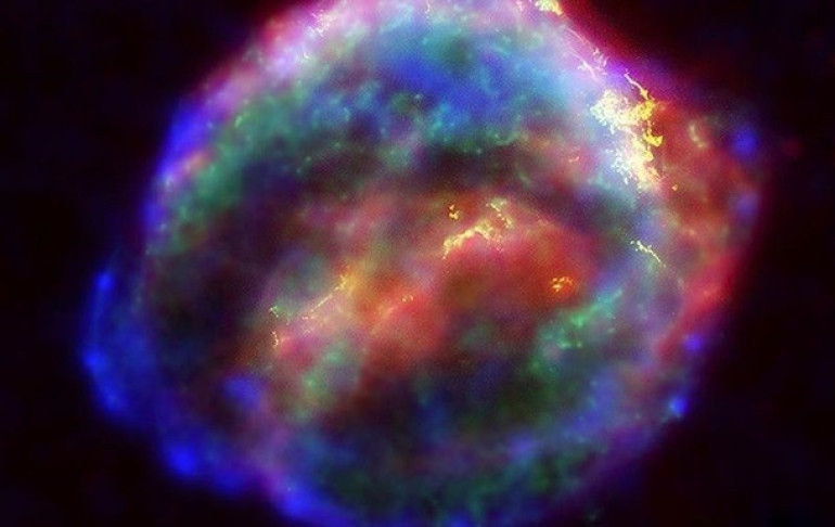 NASA показало взрыв сверхновой звезды