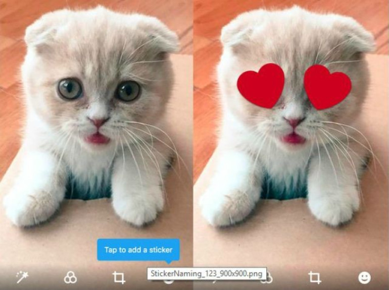 Twitter позволит вклеивать стикеры на фото - СМИ