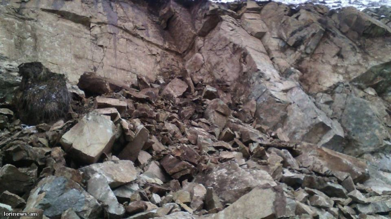 Քարաթափում Մեղրի-Երևան ավտոճանապարհին