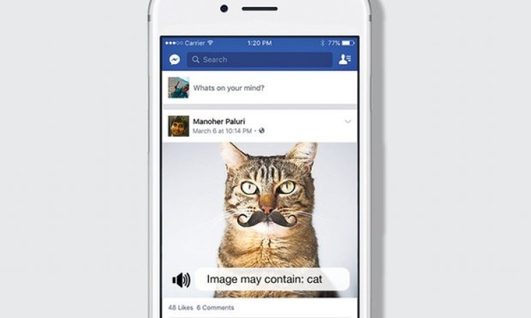 Facebook представил технологию звукового описания фотографий