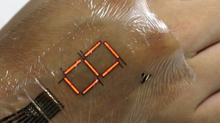 E-skin can monitor oxygen level in body