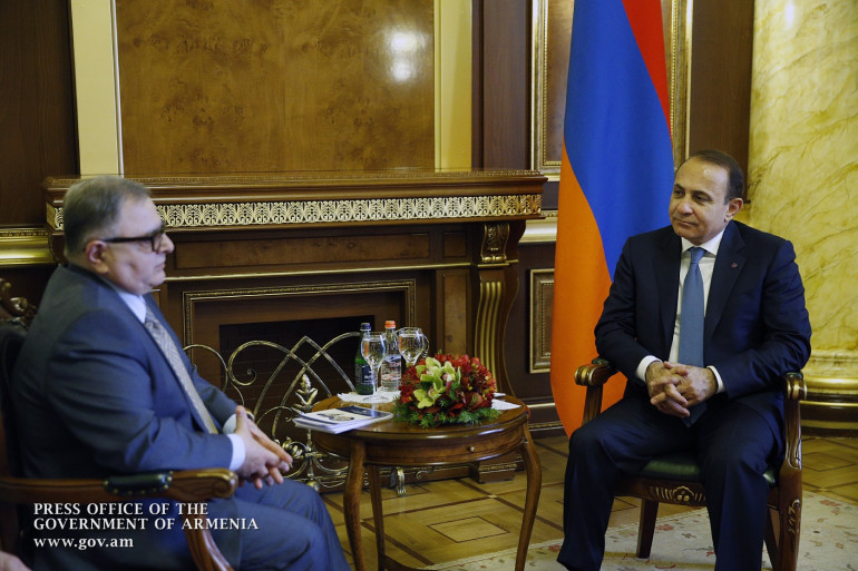 Վարչապետն ընդունել է ԵԱՀԿ երևանյան գրասենյակի նորանշանակ ղեկավարին