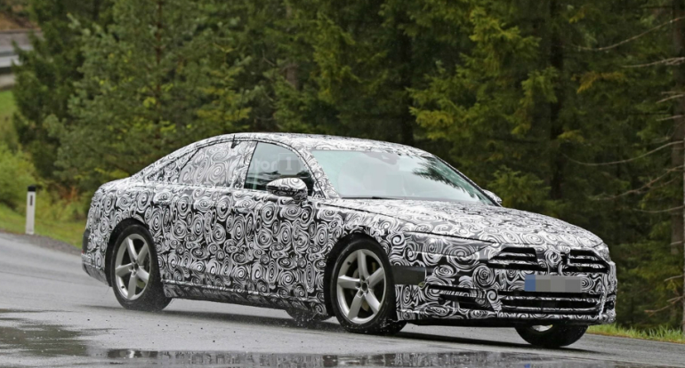 Համացանցում հայտնվել են նոր Audi A8-ի առաջին լուսանկարները