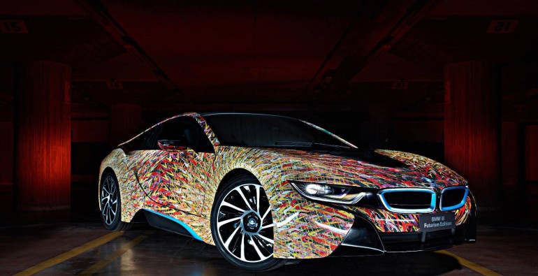 Իտալացիները BMW i8-ը վերածել են արվեստի գործի (լուսանկարներ)