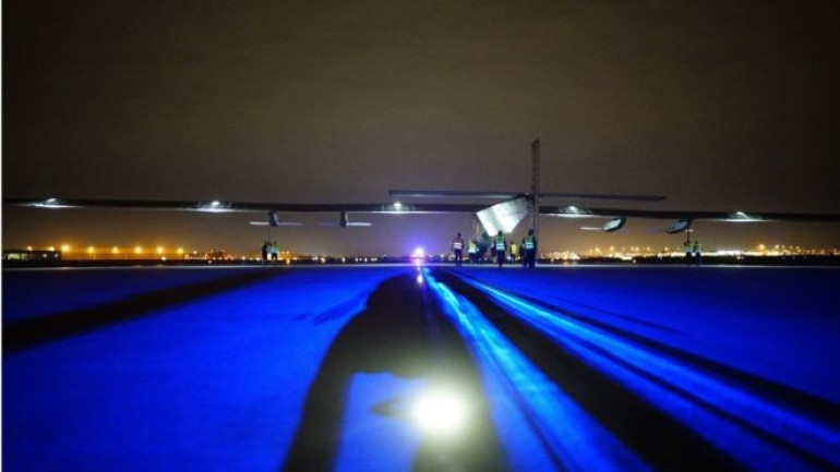 Solar Impulse aeroplane reaches Ohio