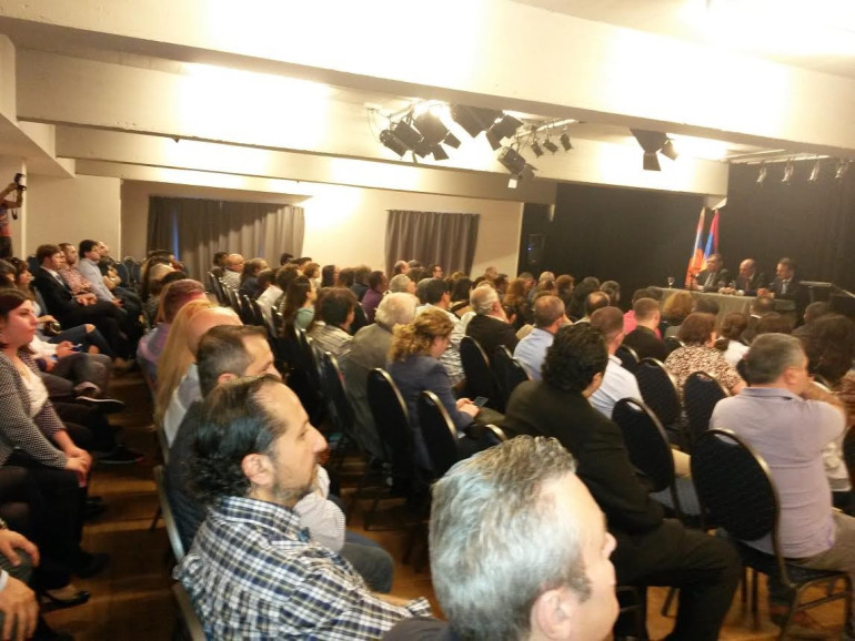 Բակո Սահակյանը Բելգիայի ակադեմիական շրջանակների հետ հանդիպմանն անդրադարձել է Արցախի պետականաշինությանը