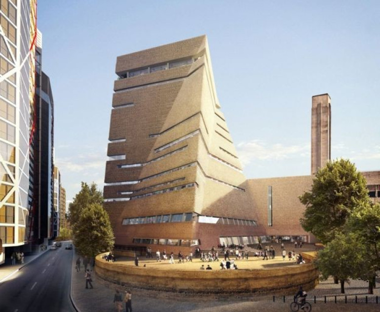 Tate Modern unveils pyramid tower