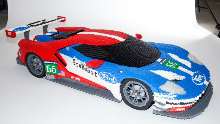 Ford построил суперкар из Lego в честь возвращения в «Ле-Ман»