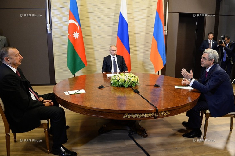 Հայաստանի, Ռուսաստանի և Ադրբեջանի նախագահներն այսօր Սանկտ Պետերբուրգում կքննարկեն ԼՂ խնդրի կարգավորման հարցը
