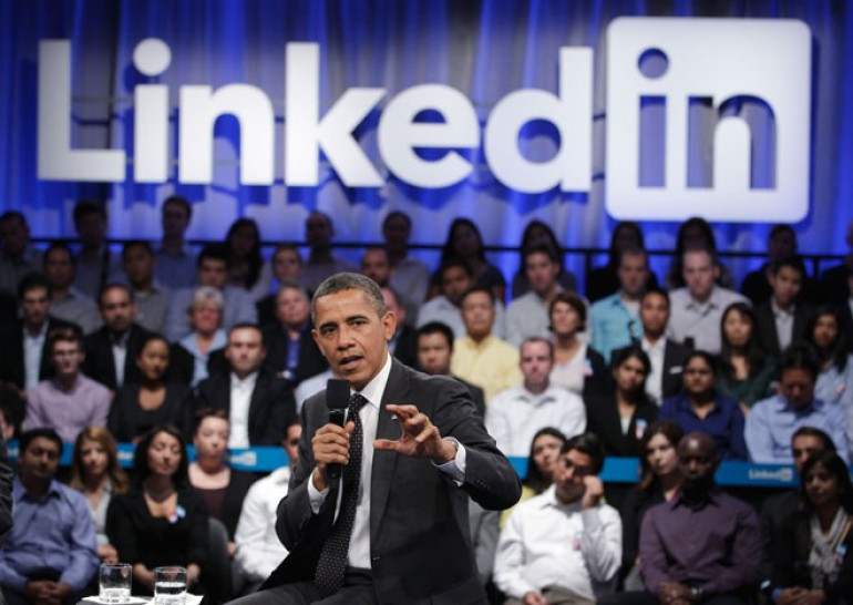 Օբաման խոստացել է LinkedIn-ի միջոցով իր համար աշխատանք փնտրել
