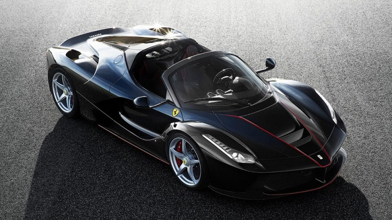 Ներկայացվել է Ferrari LaFerrari հիբրիդային սուպերքարի նոր տարբերակը` առանց տանիքի (լուսանկարներ)