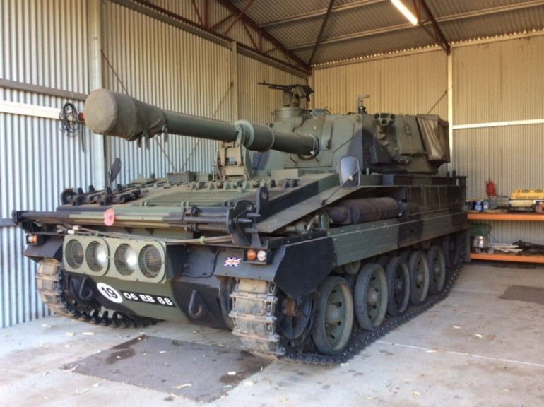 Australian sells vintage British Army tank for all crushing needs