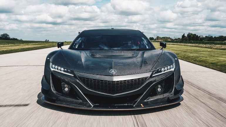 Acura-ն ներկայացրել է ածխածնային մանրաթելից պատրաստված թափքով NSX սուպերքարը (լուսանկարներ)