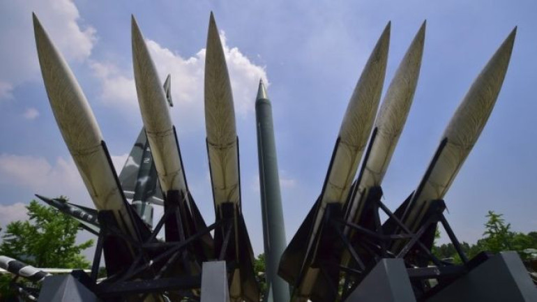 North Korea 'fires ballistic missiles into sea'