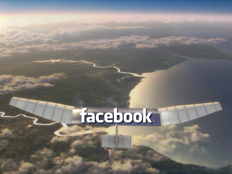 Facebook drone completes test flight