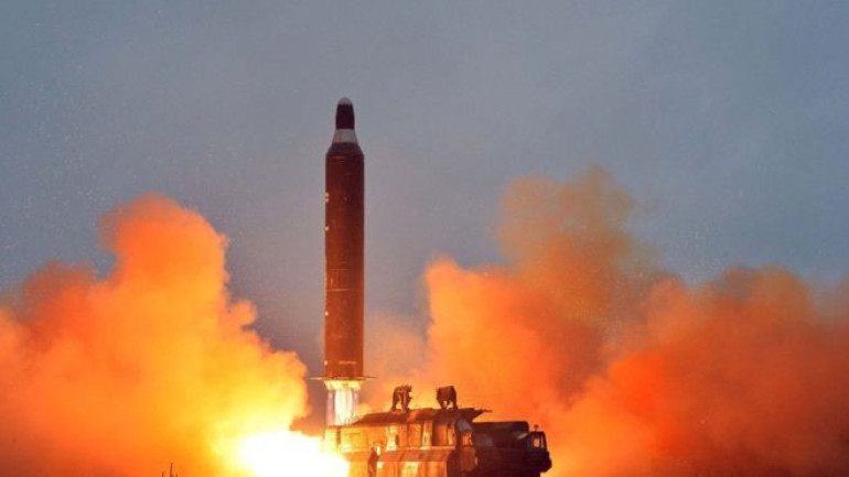 North Korea fires ballistic missile into Japanese waters