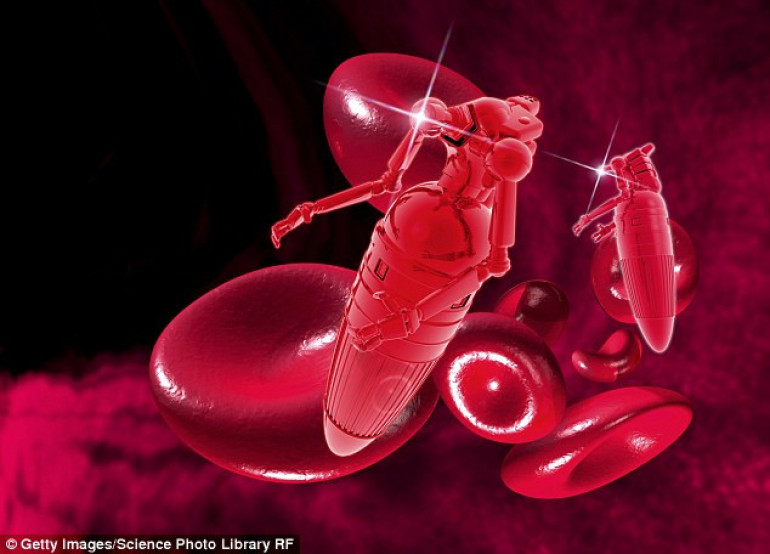 Mind-controlled nanobots could release drugs inside your brain: Tiny machines may help treat depression and epilepsy