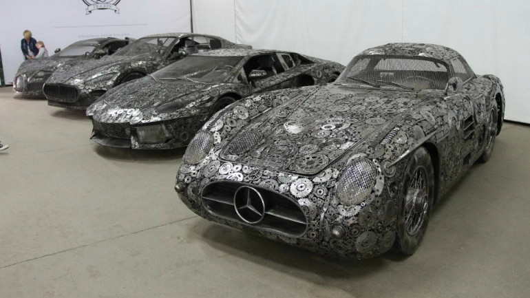 Լեհաստանում մեքենաների մասերից Bugatti-ի և Lamborghini-ի կրկնօրինակներն են հավաքել (լուսանկարներ)