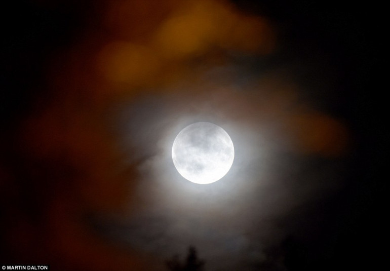 Harvest moon lights up sky around the world

 