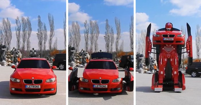 Ինժեներներն իրական  BMW- տրանսֆորմեր են ստեղծել (լուսանկարներ, տեսանյութ)