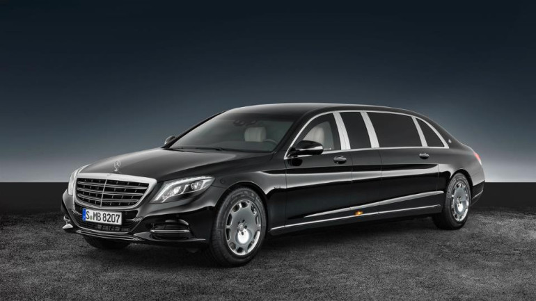 Mercedes-ը ներկայացրել է Maybach զրահապատ լիմուզինը. լուսանկարներ