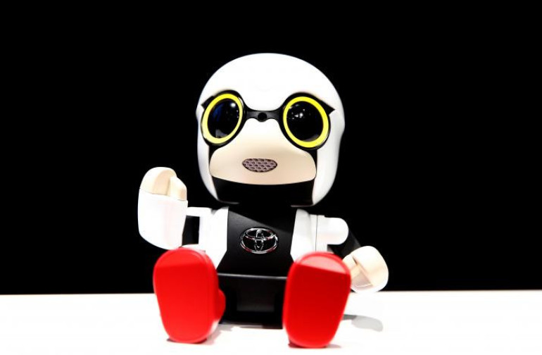 Toyota unveils robot baby to tug at maternal instinct in aging Japan