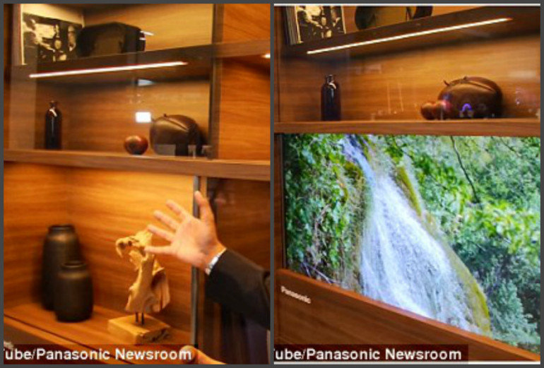 Panasonic-ը ներկայացրել է թափանցիկ հեռուստացույցի առաջին օրինակը (լուսանկարներ, տեսանյութ)