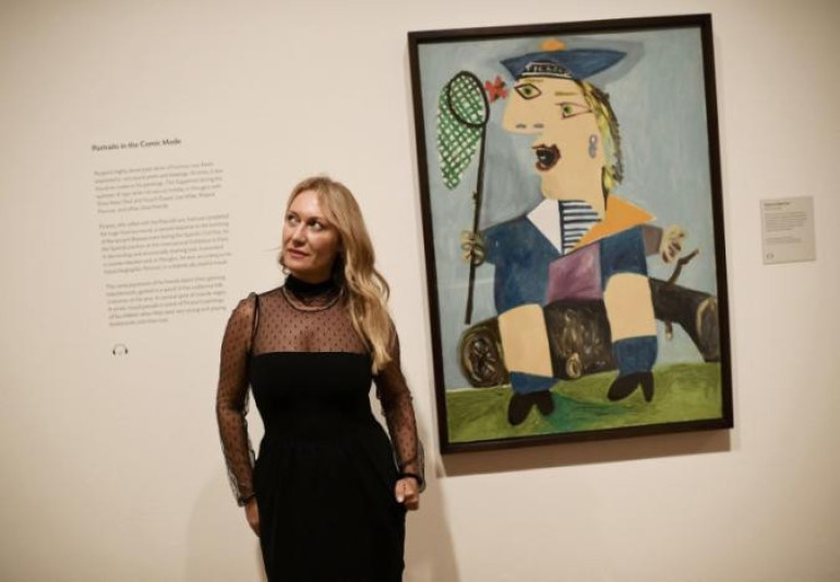 Picasso works on display at London national gallery