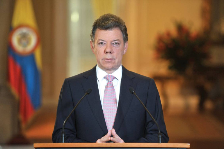 Columbian President Juan Manuel Santos wins Nobel Peace Prize