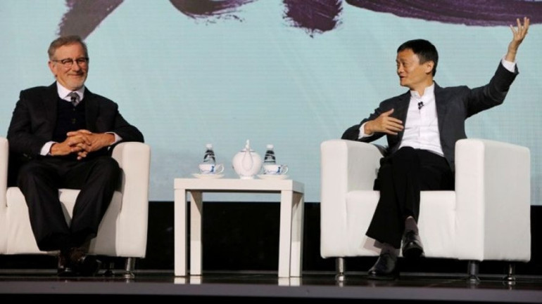 Spielberg and Alibaba in global movie tie-up