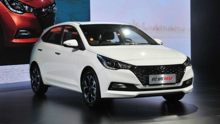 Չինաստանում ցուցադրել են նոր սերնդի Hyundai Solaris հեթչբեքը (լուսանկարներ)