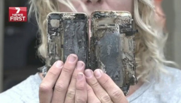 Ավստրալիայում iPhone 7-ի պատճառով ավտոմեքենա է հրդեհվել. Yahoo News (լուսանկարներ, տեսանյութ)