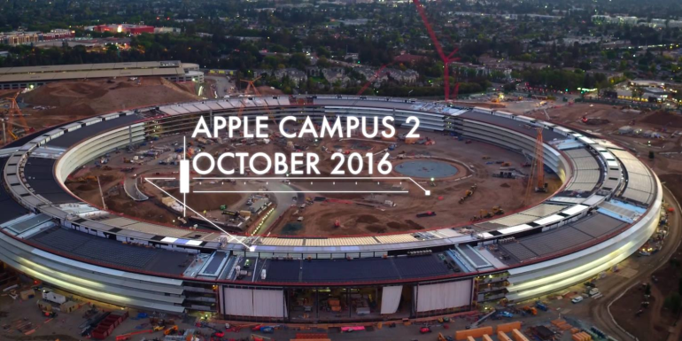 Apple-ի Campus 2 նոր գրասենյակը՝ անօդաչու սարքով արված տեսանյութում