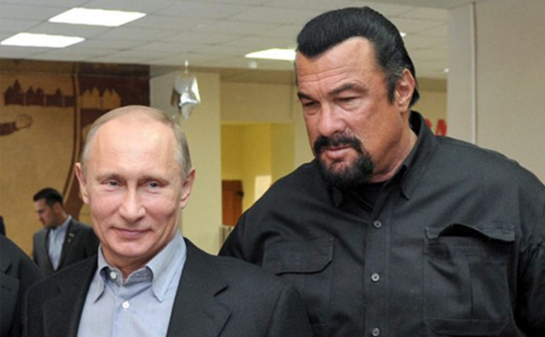 Putin grants Russian citizenship to Steven Seagal