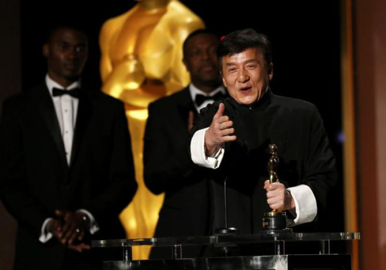 Five decades and 200 films later, Jackie Chan 'finally' wins Oscar