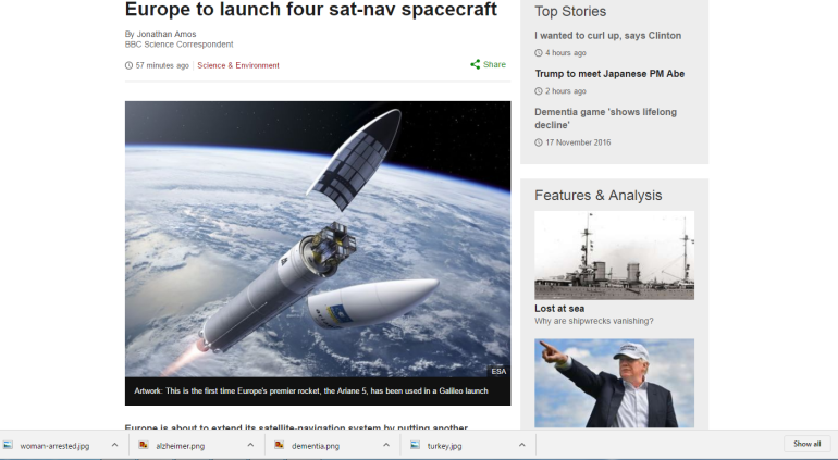 Europe to launch four satellite-navigation spacecraft
